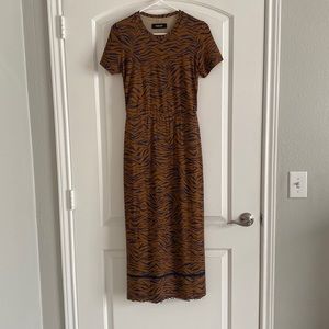 RACHEL COMEY ZEBRA PRINT DRESS